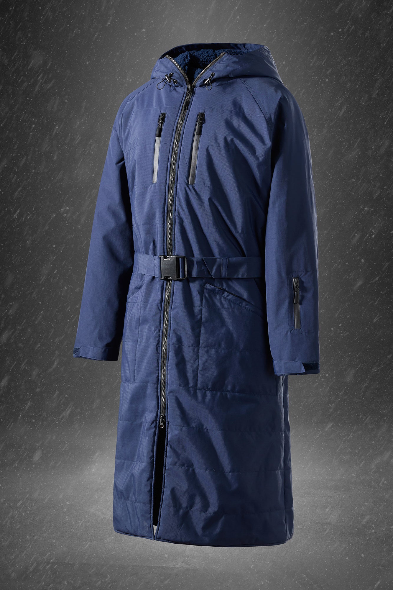 Alpine Pro Robe - Navy