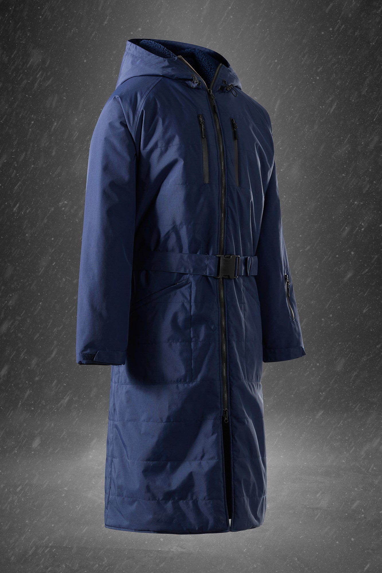 Alpine Pro Robe - Navy