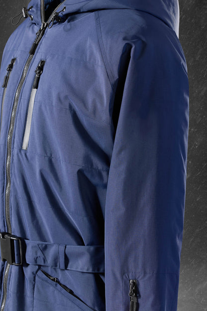 Alpine Pro Robe - Navy